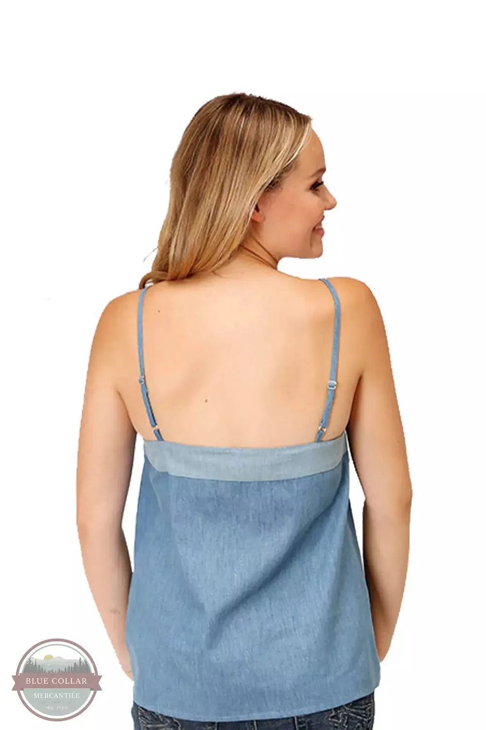 03-052-0594-0456 BU Cotton Denim Camisole