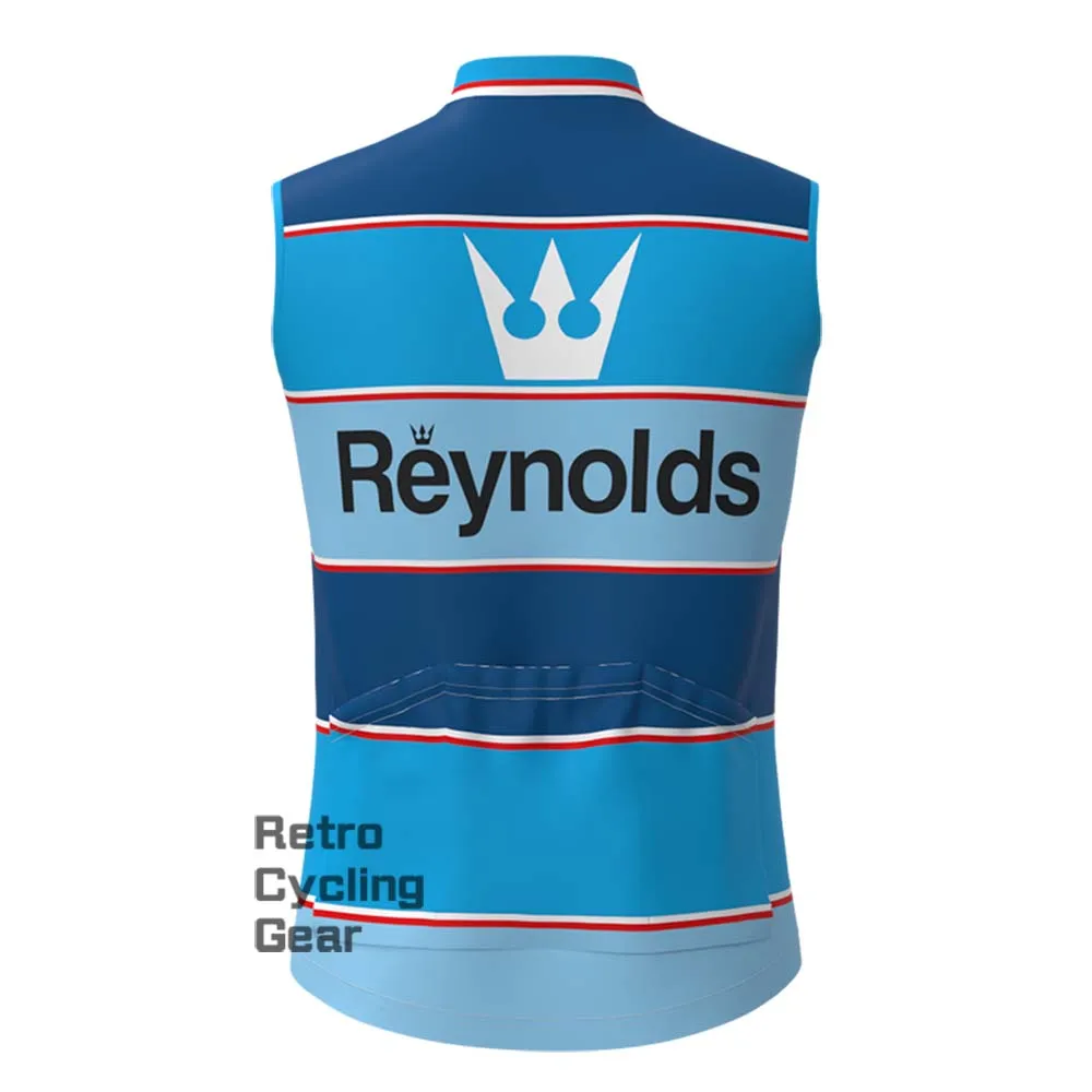 1990s blue Reynolds Retro Cycling Vest