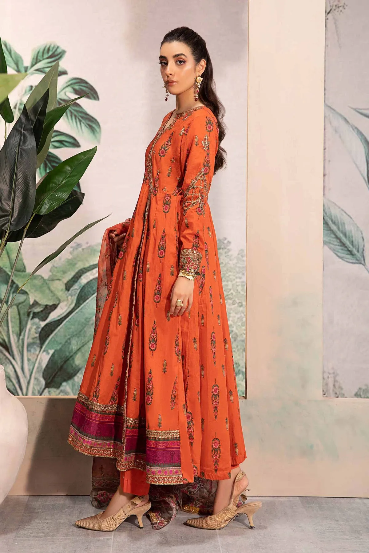 3 Piece Printed Lawn Suit | DW-PF24-03