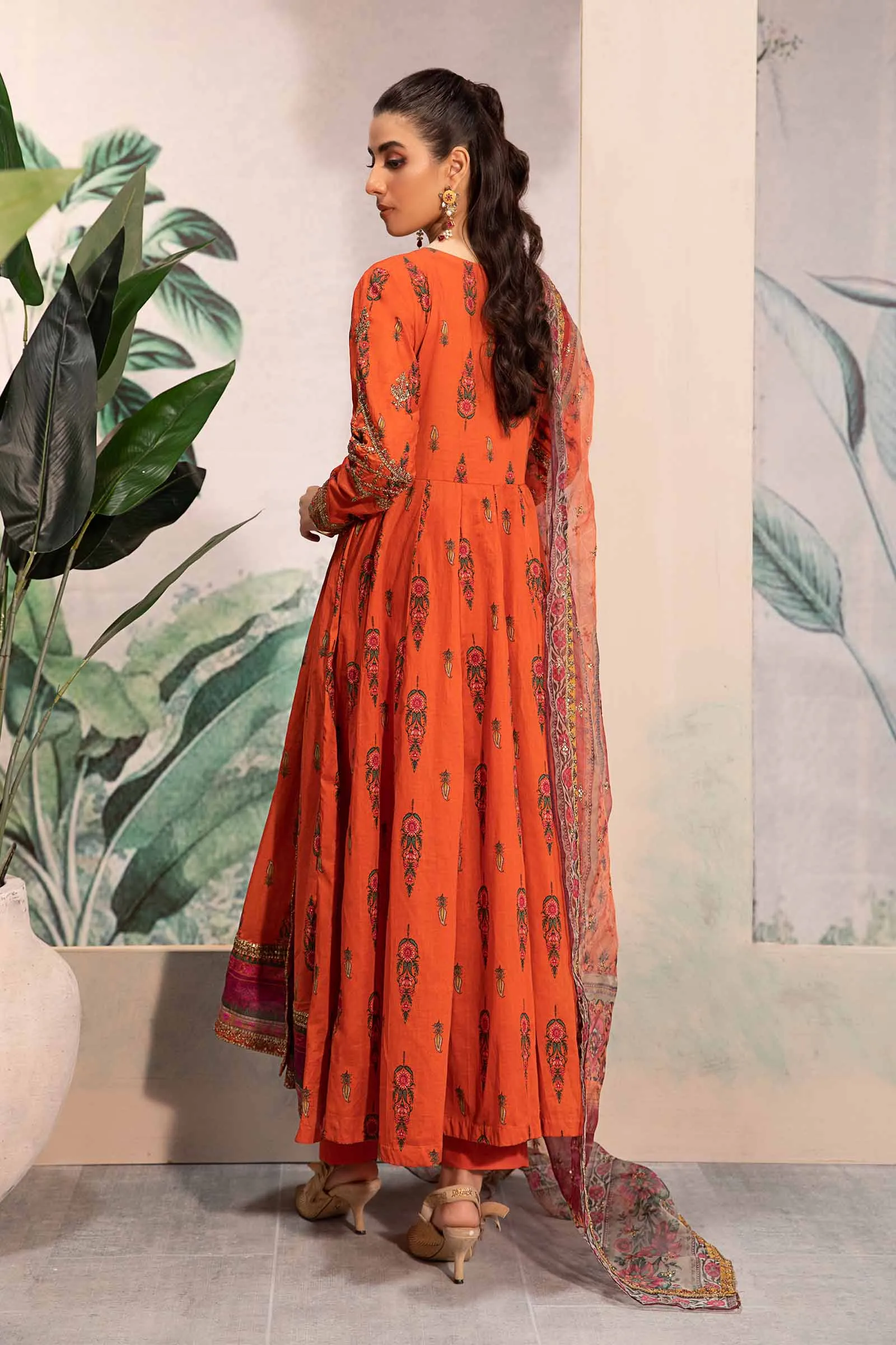 3 Piece Printed Lawn Suit | DW-PF24-03