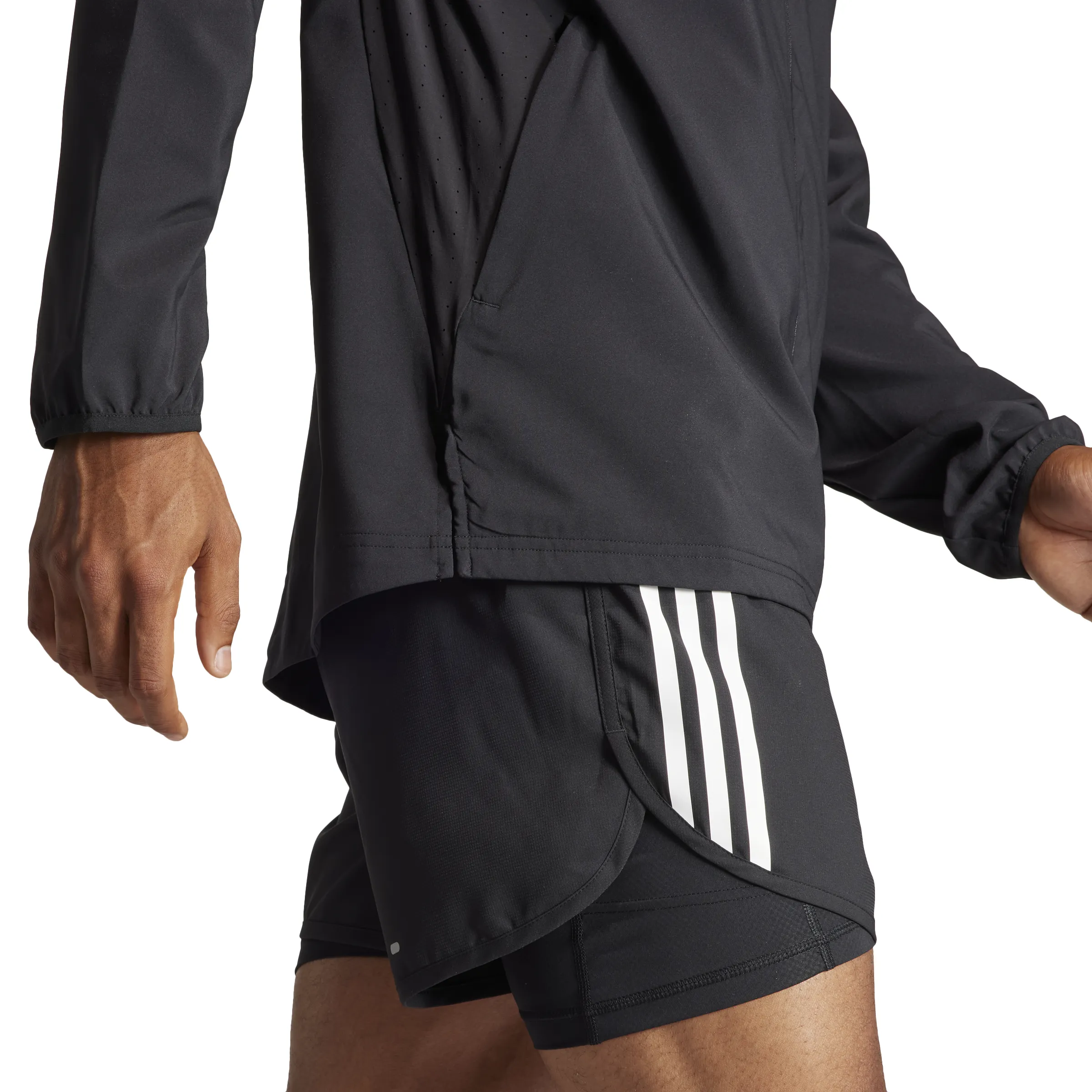 adidas Men's Adizero Essentials Running Jacket