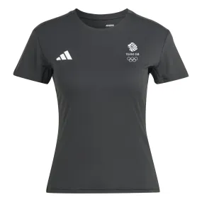 adidas Team GB Black Essential Women's Tee