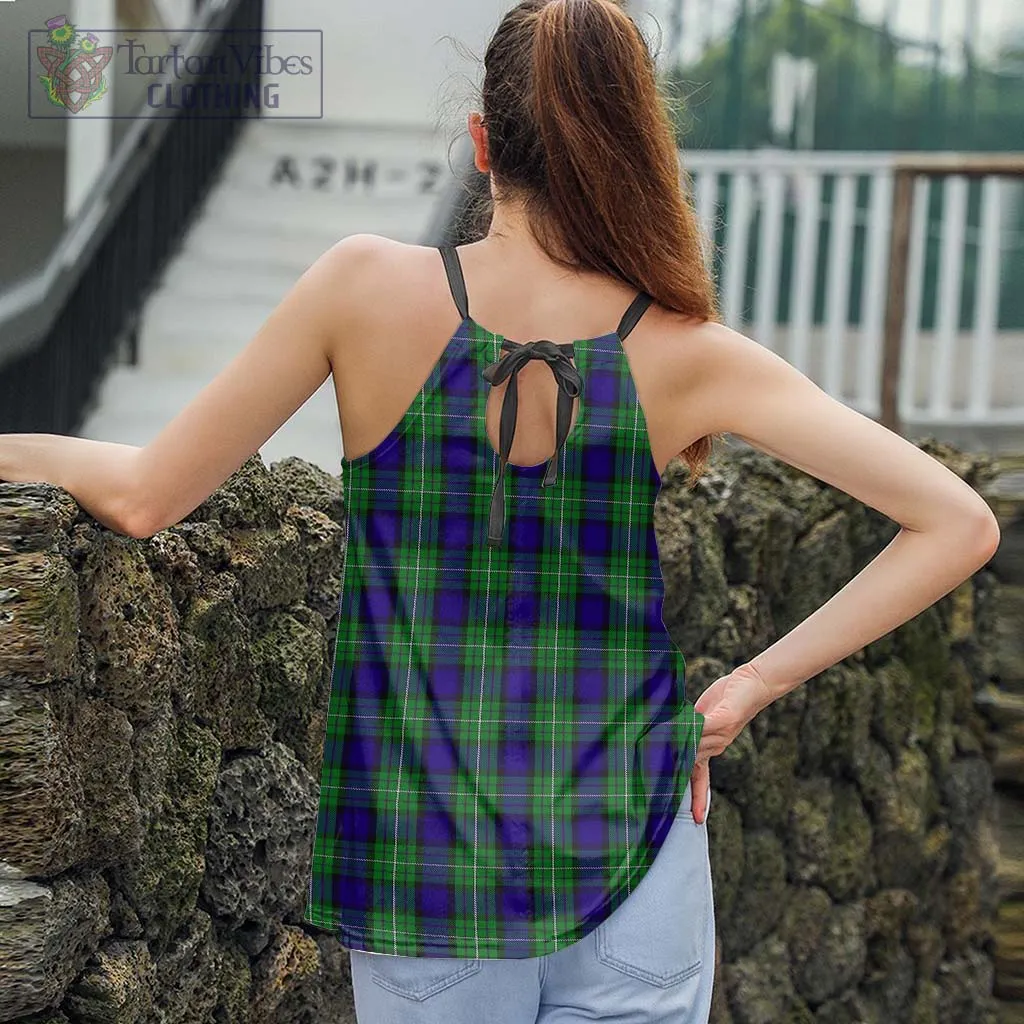 Alexander Tartan Loose Halter Neck Camisole