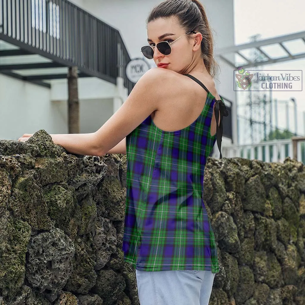 Alexander Tartan Loose Halter Neck Camisole