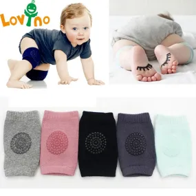 Anti Slip Cotton Knee Pads for Crawling Babies