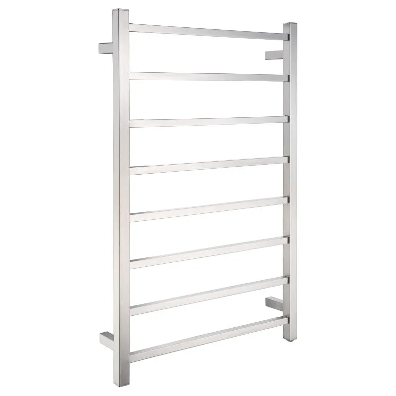 ANZZI Bell 8-Bar Stainless Steel Wall Mounted Electric Towel Warmer Rack