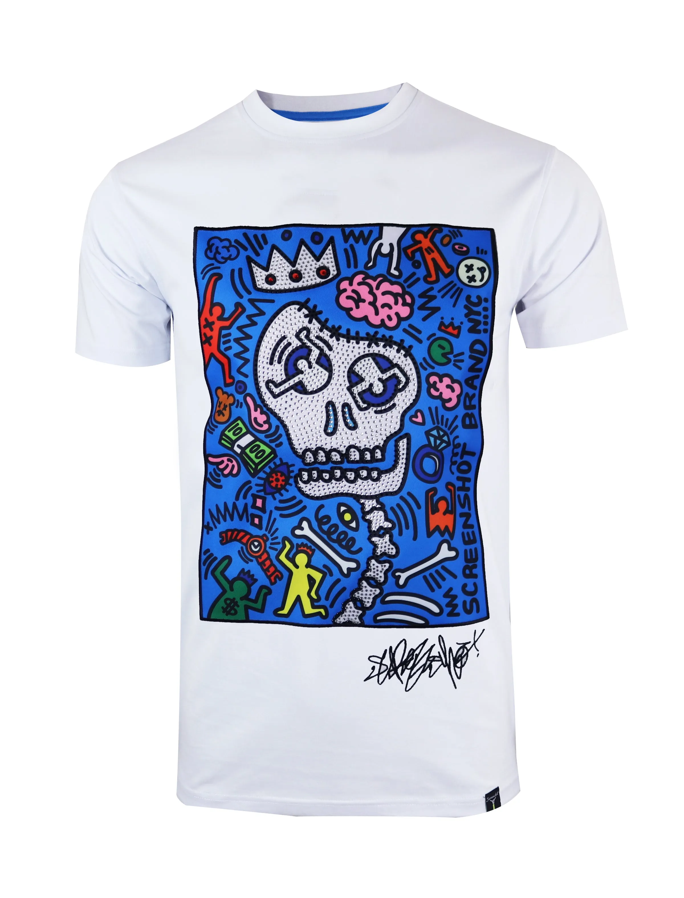 ART SKULL-S11201 (WHITE)