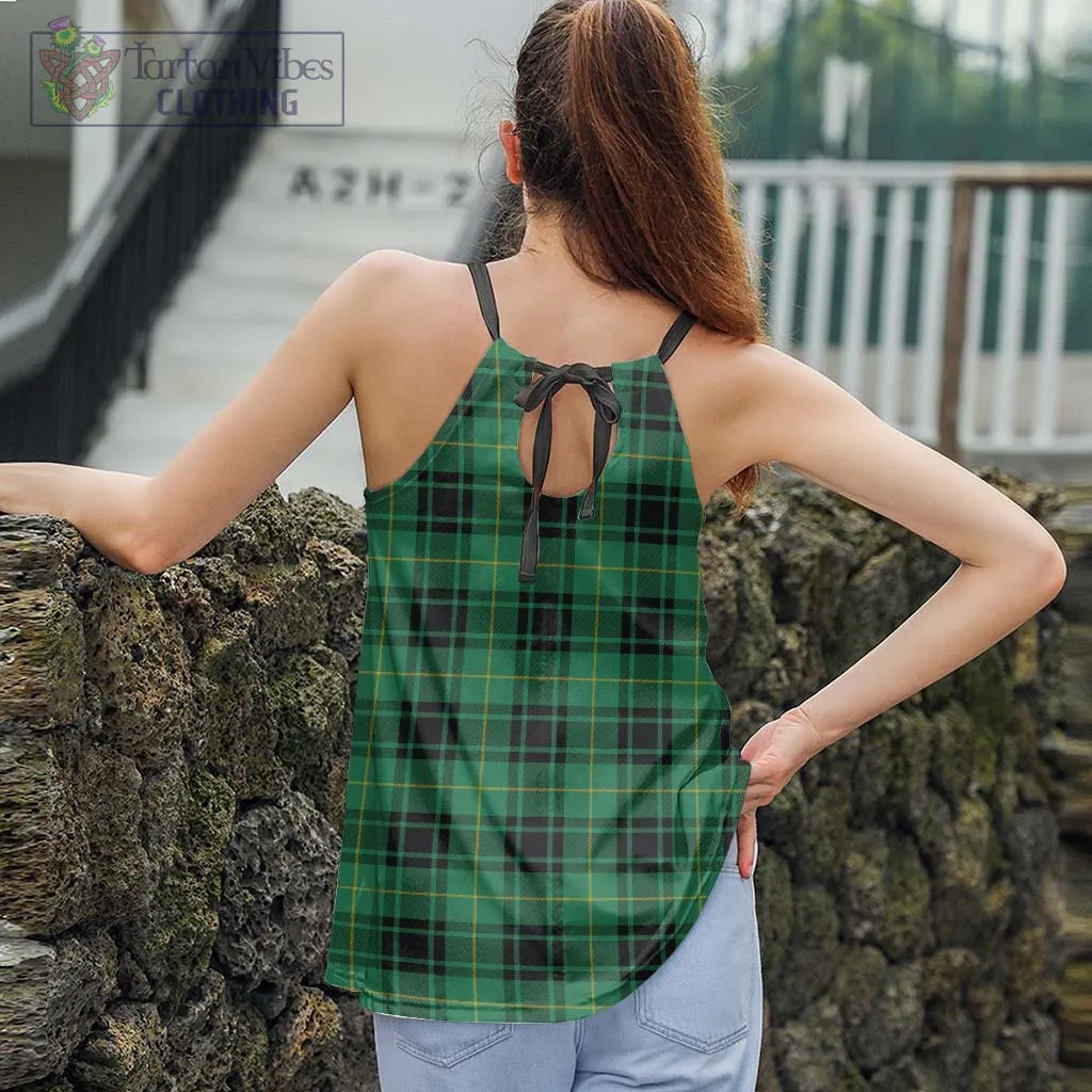 Arthur Ancient Tartan Loose Halter Neck Camisole