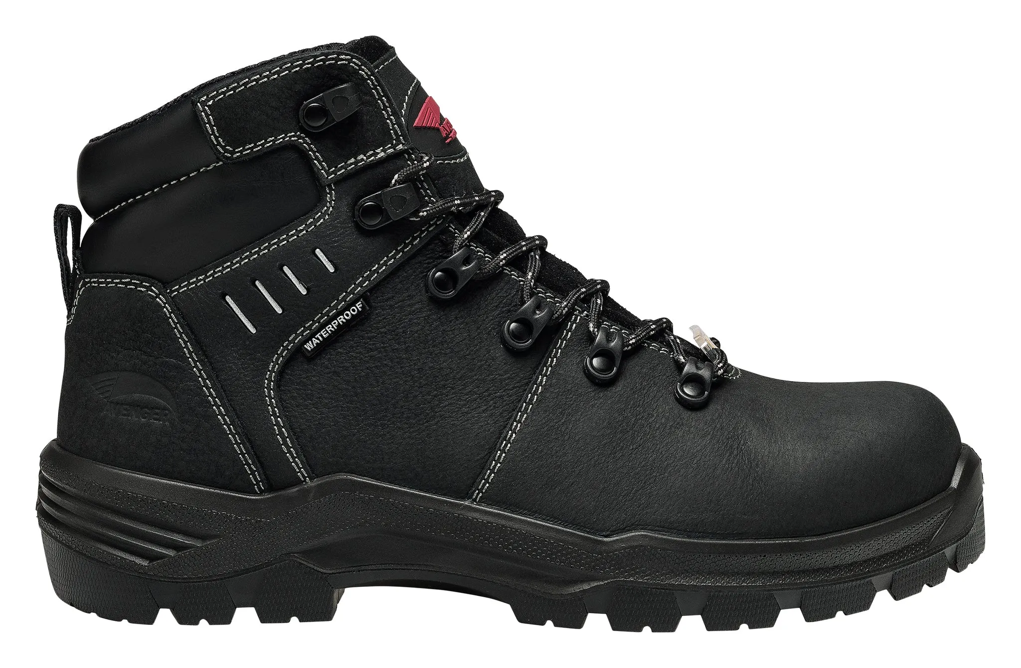 Avenger 7400 Foundation Black Carbon Toe Work Boots