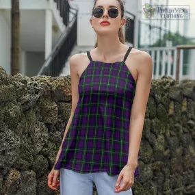 Baillie Highland Society Tartan Loose Halter Neck Camisole