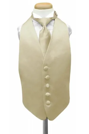 Bamboo Luxury Satin Kids Tuxedo Vest