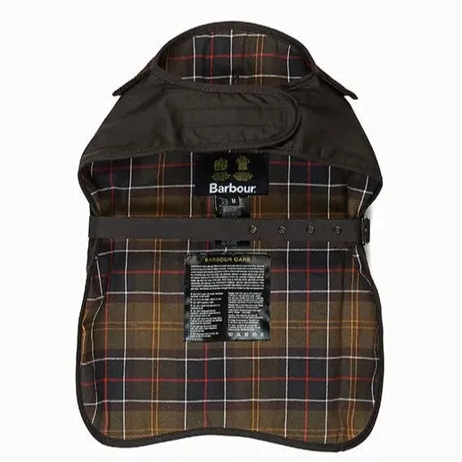 Barbour Wax Dog Coat in Tartan/Rustic