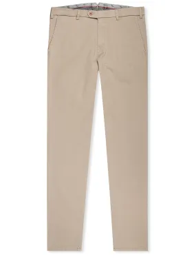 Beige Lupus Cotton Chino