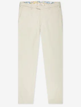 Beige Lupus Cotton Trouser