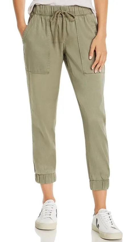 Bella Dahl Pocket Jogger Pants Soft Army