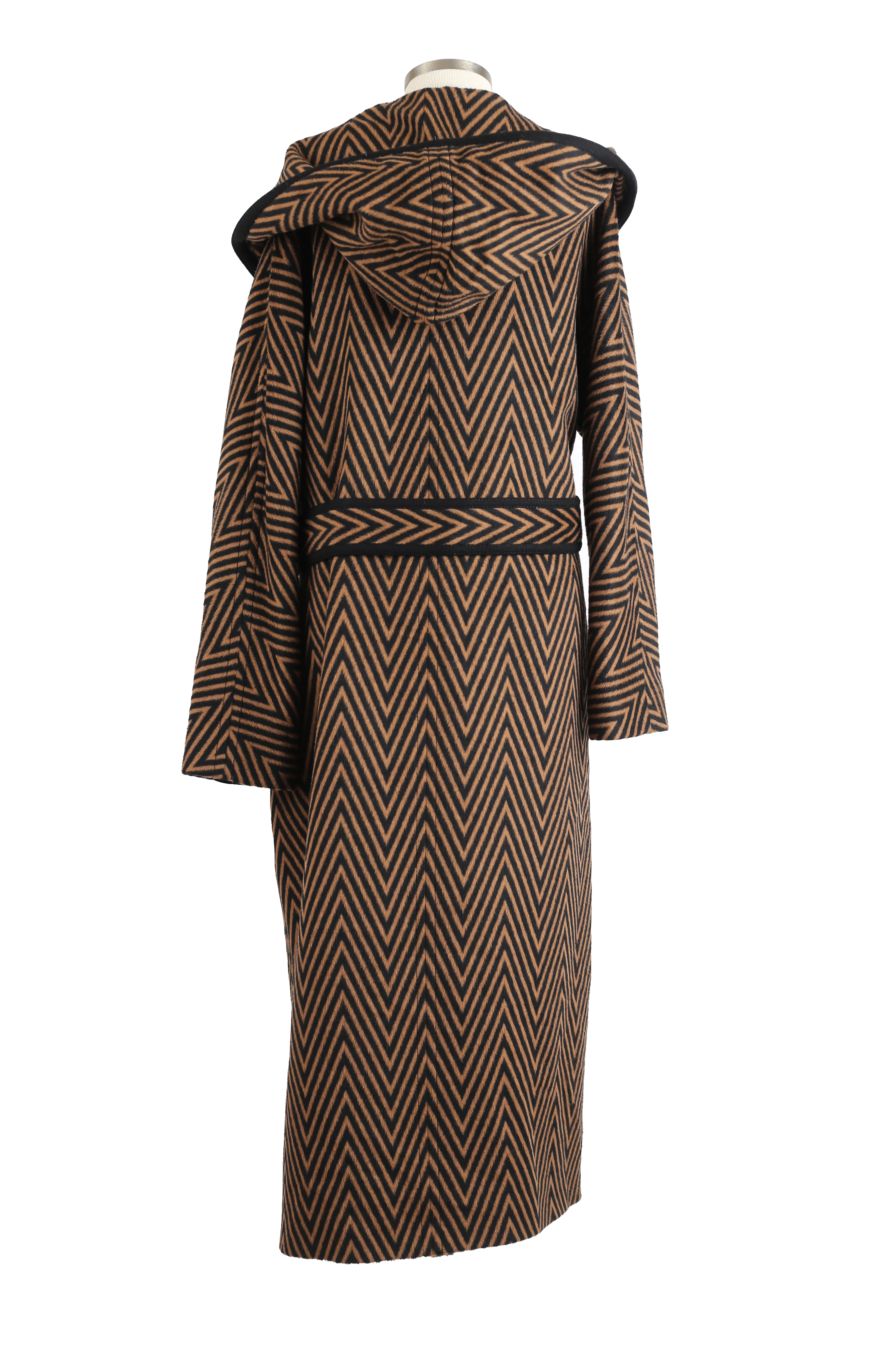 Belted Wool Overcoat