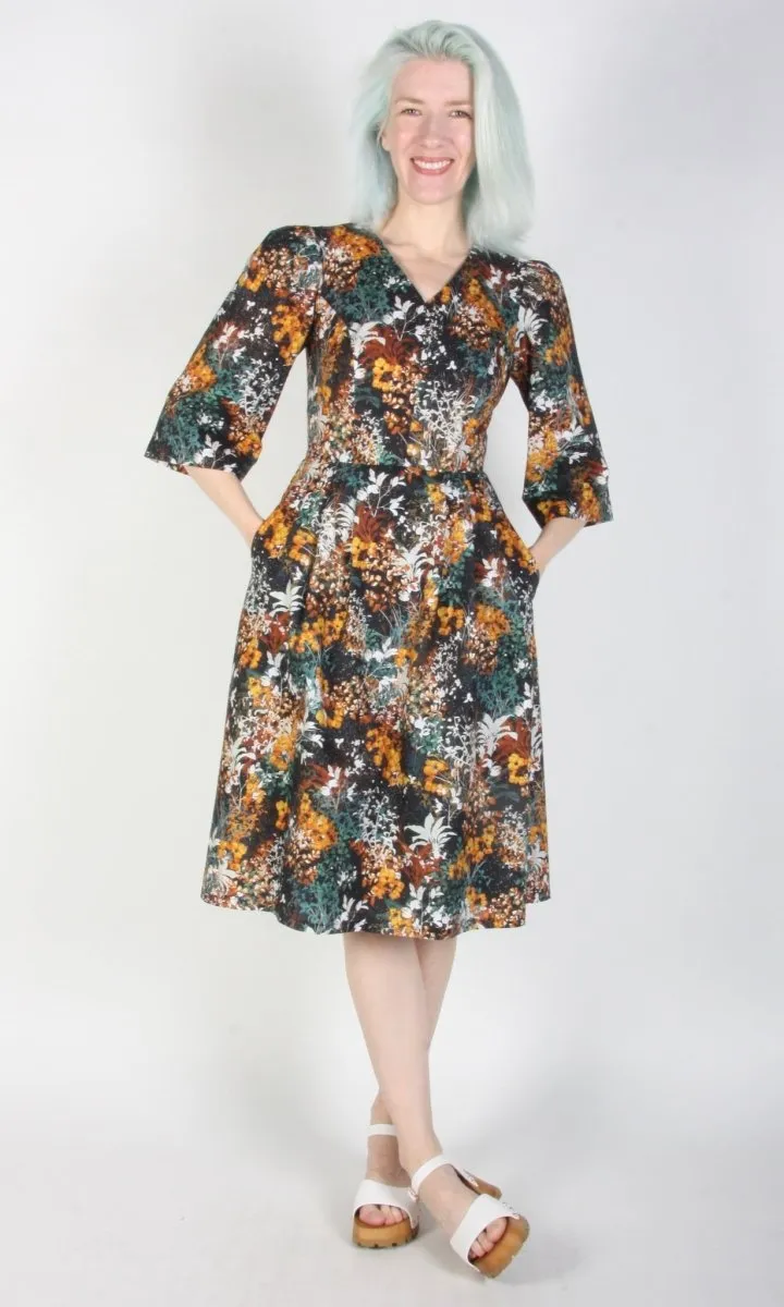 Birds of North America Chestnut Bunting Dress - Everlasting (Online Exclusive)