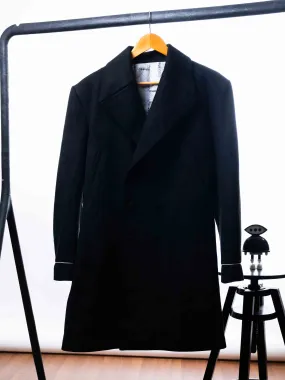 Black Sheep Black Velvet Overcoat