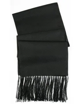 Black Venetian Tuxedo Scarf