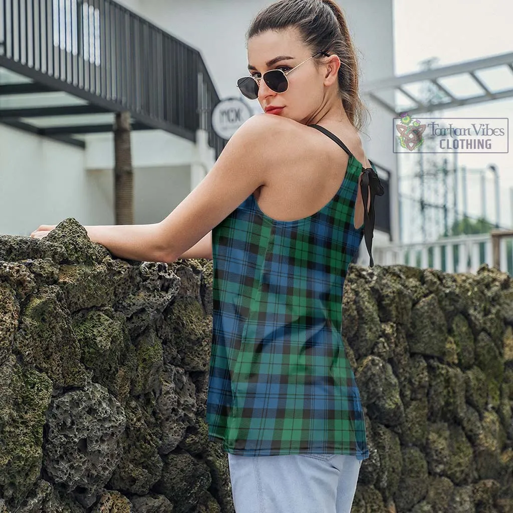 Black Watch Ancient Tartan Loose Halter Neck Camisole