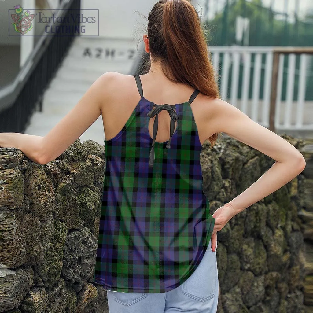 Blair Tartan Loose Halter Neck Camisole