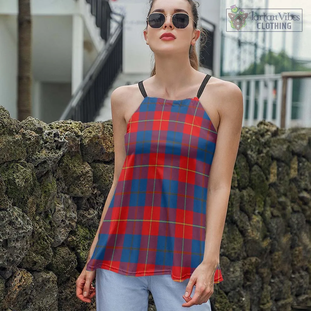 Blane Tartan Loose Halter Neck Camisole