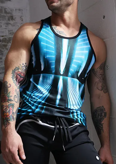 Breedwell Akira Tank Top Aqua Blue