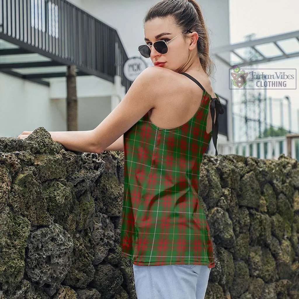 Bruce Hunting Tartan Loose Halter Neck Camisole