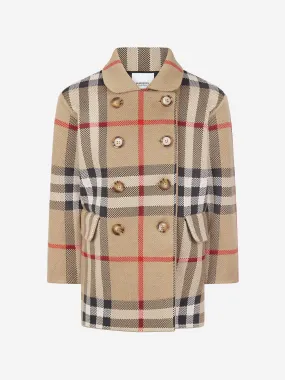 Burberry Girls Wool Coat