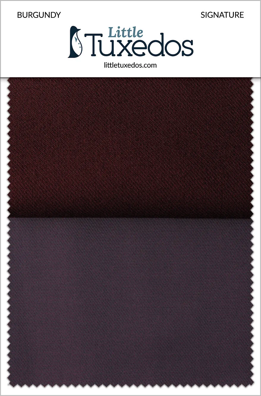 Burgundy Signature Fabric Swatch