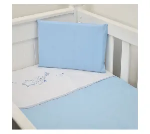 Cabbage Creek 3 Piece Baby Cot Linen Set - Blue Stars