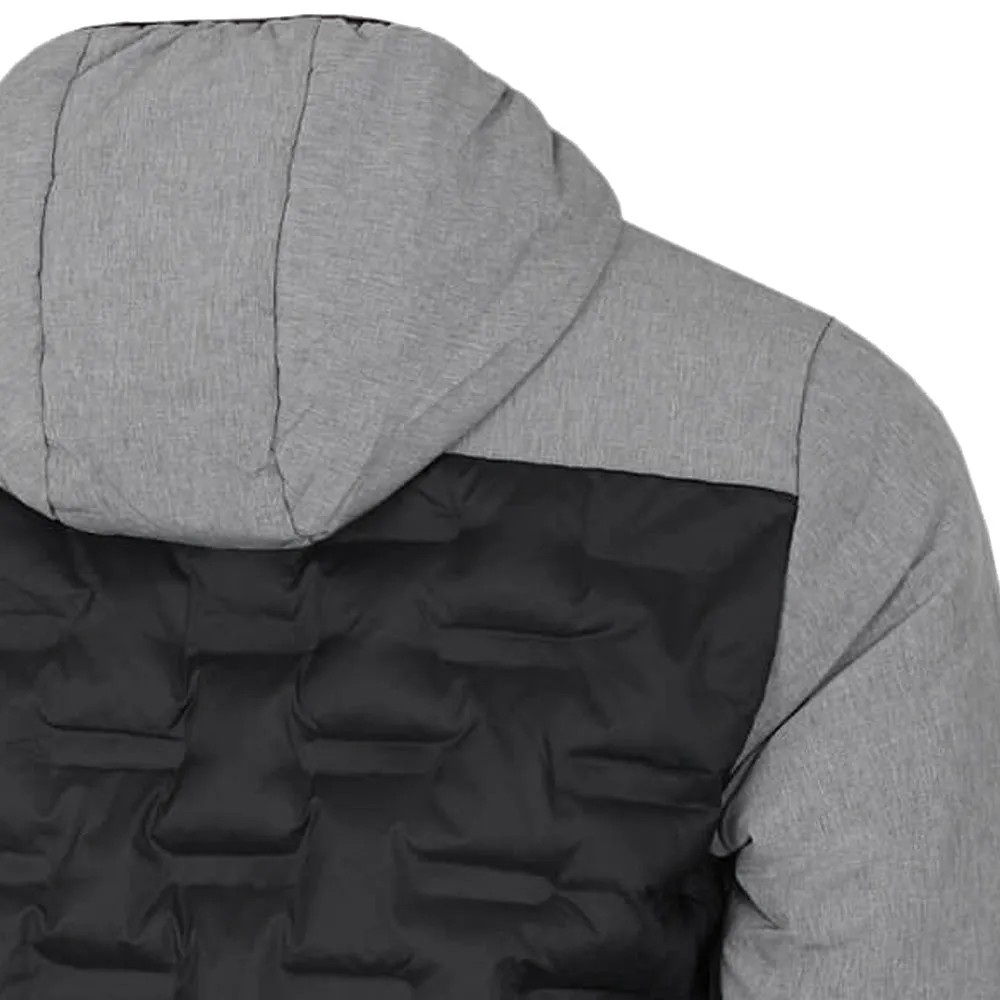 Calvin Klein Bridgeport Padded Jacket - Grey Marl/Black