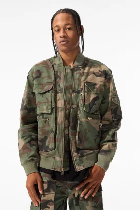 Camo Mercenary Bomber Jacket (Vintage Camo)