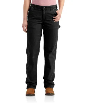 Carhartt Women's Loose Fit Crawford Pant - Black