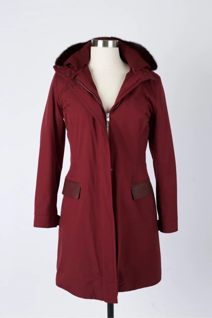 Cashmere Lined Waterproof Dress Coat