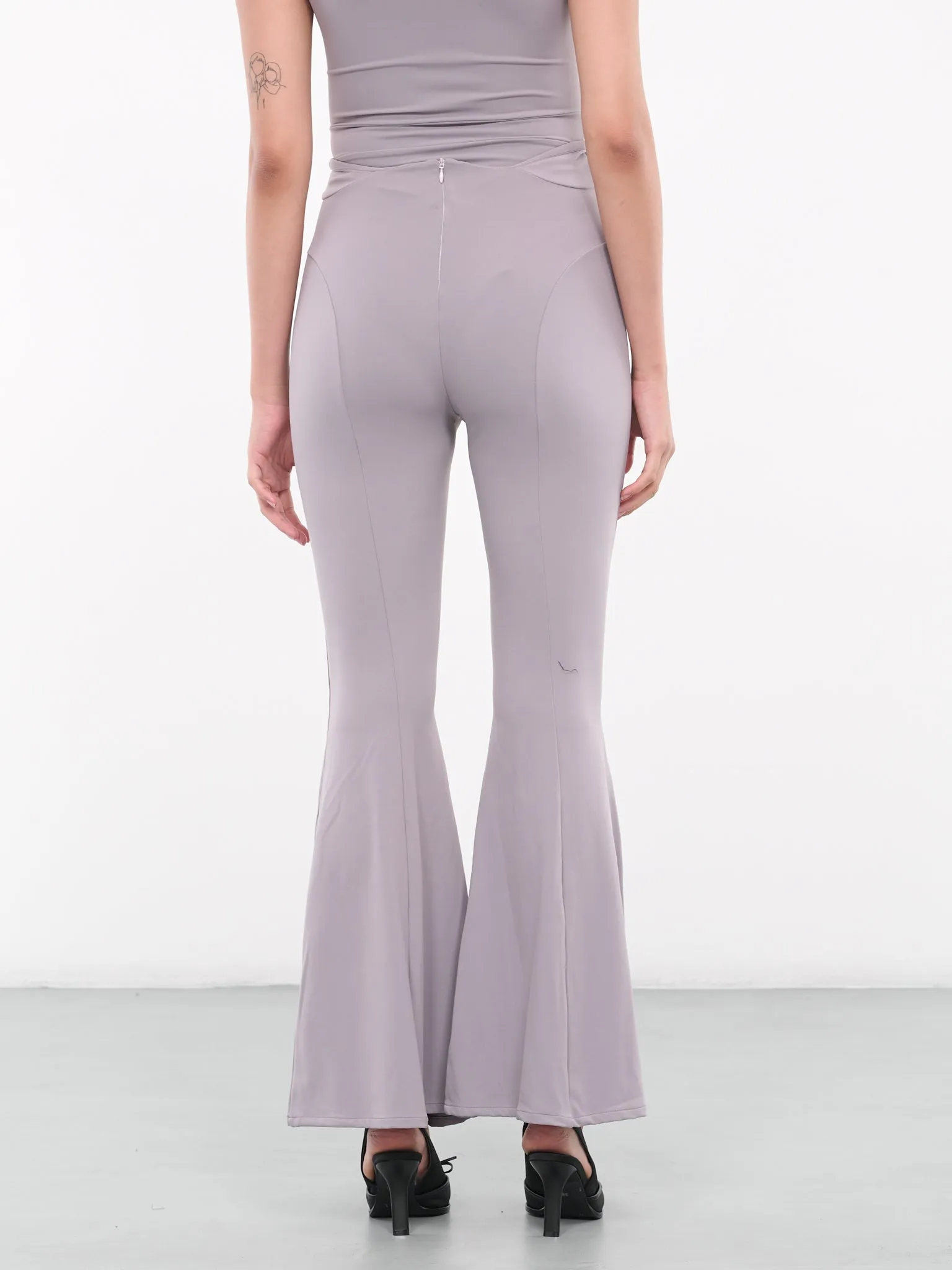 Cut-Out Pants (AW23-PA-04AS-ASHES-OF-ROSES)