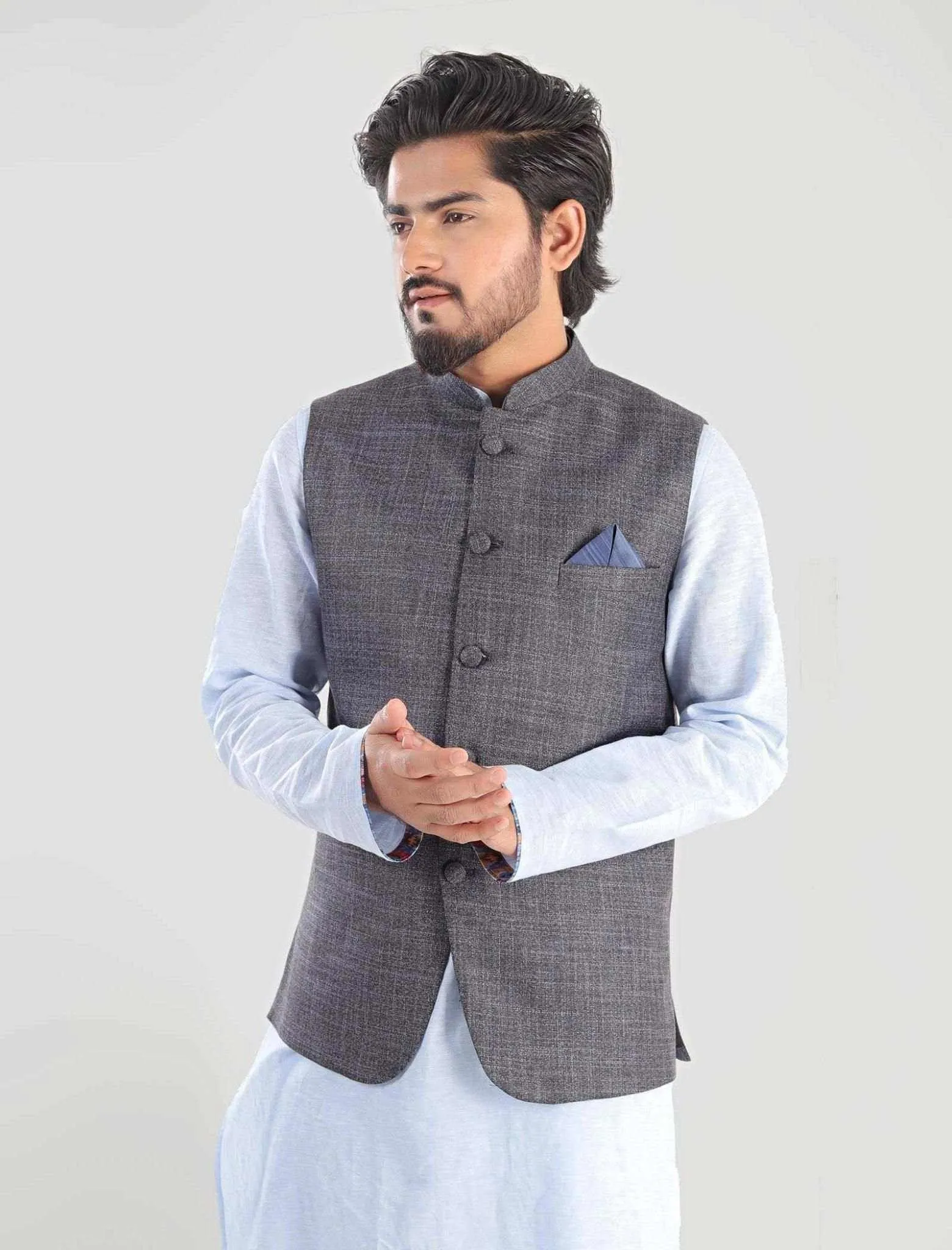 Cut Work Formal Waist Coat