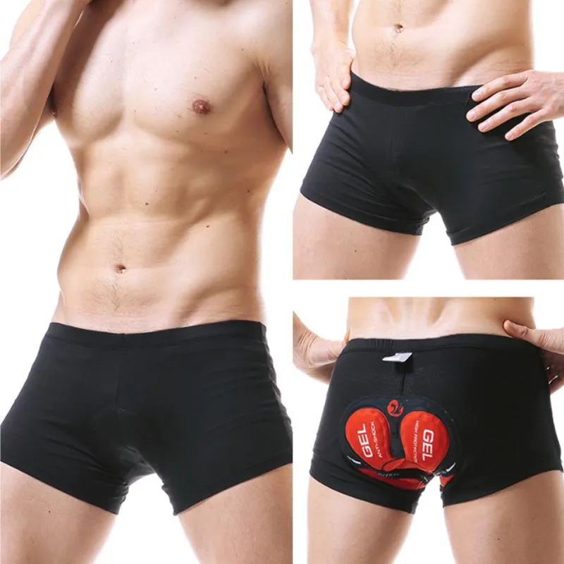 Cycling underwear with gel pad for men - comfort