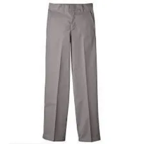 Dickies Boys Flat Front Pant Grey