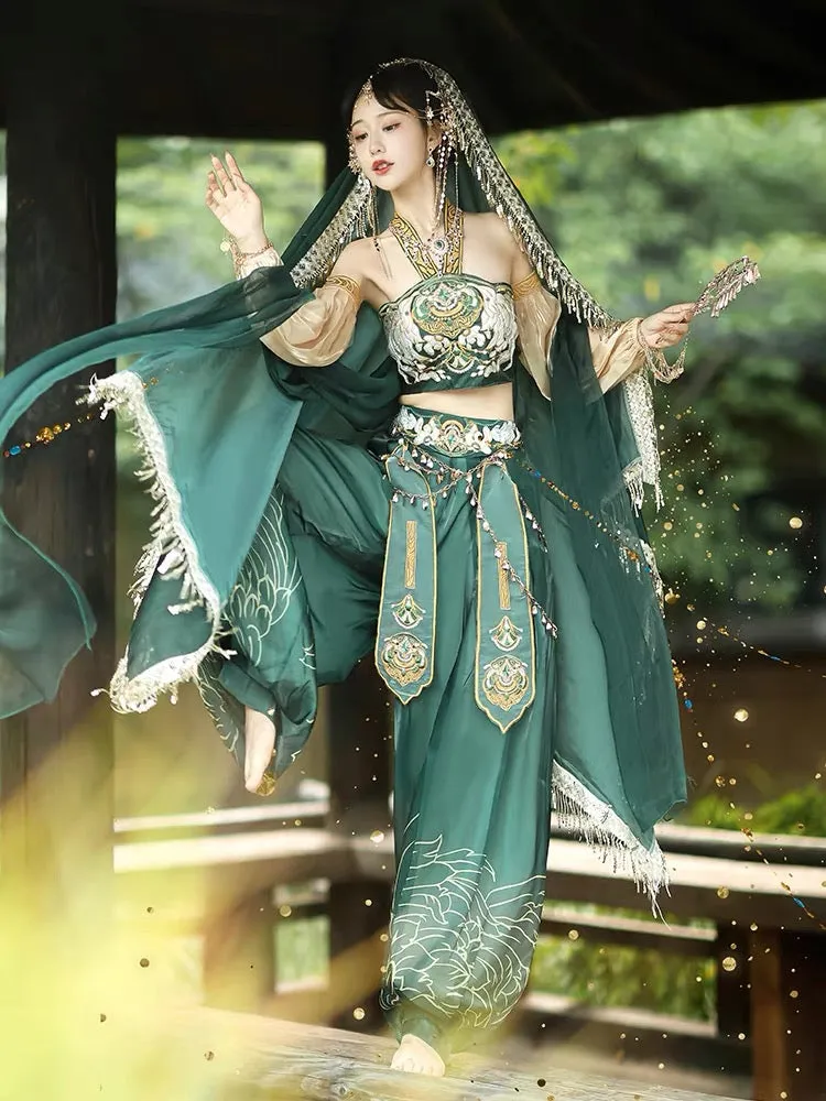 Dunhuang Fairies, Feitian Style Hanfu, Princess Jasmine 茉莉公主