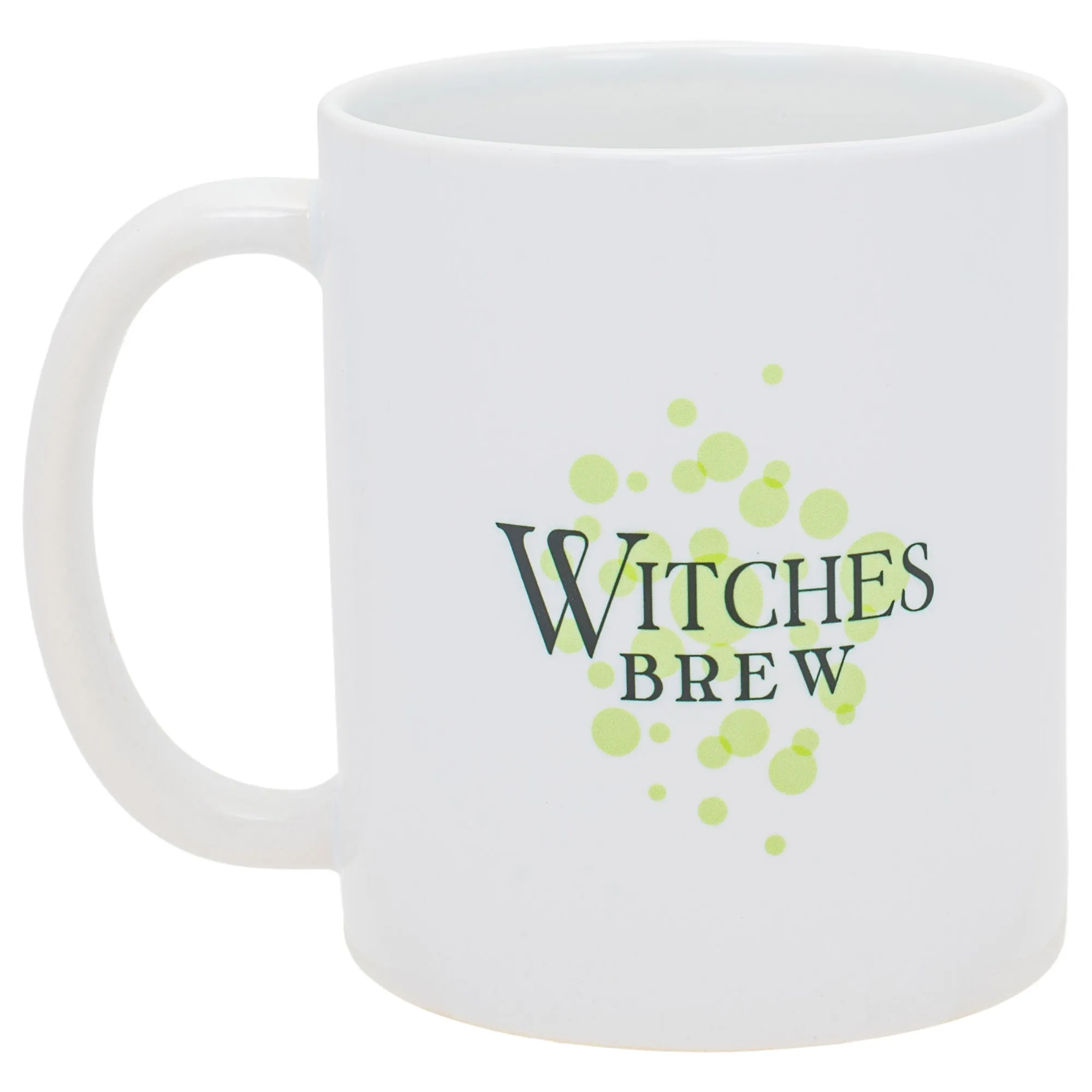 Elanze Designs Witches Brew Green 11 ounce Ceramic Novelty Coffee Mug