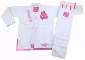 FLUORY BJJF13 JIU JITSU GI JUNIOR SIZE XS-XL WHITE