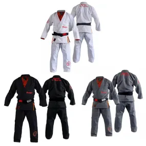 FLUORY BJJF17 JIU JITSU GI Size XS-XL 3 COLOURS UNISEX