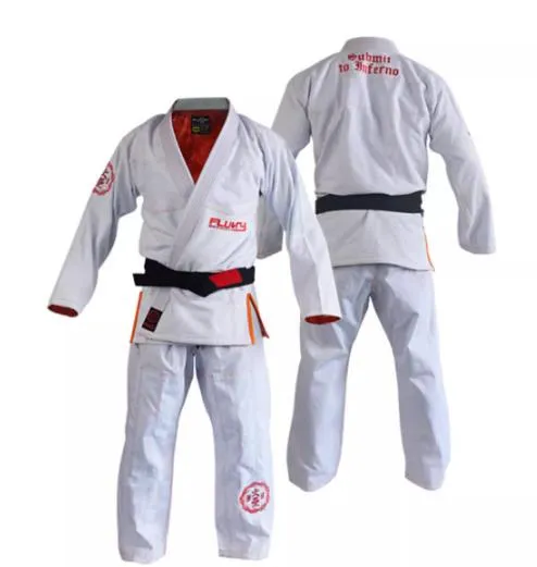 FLUORY BJJF17 JIU JITSU GI Size XS-XL 3 COLOURS UNISEX