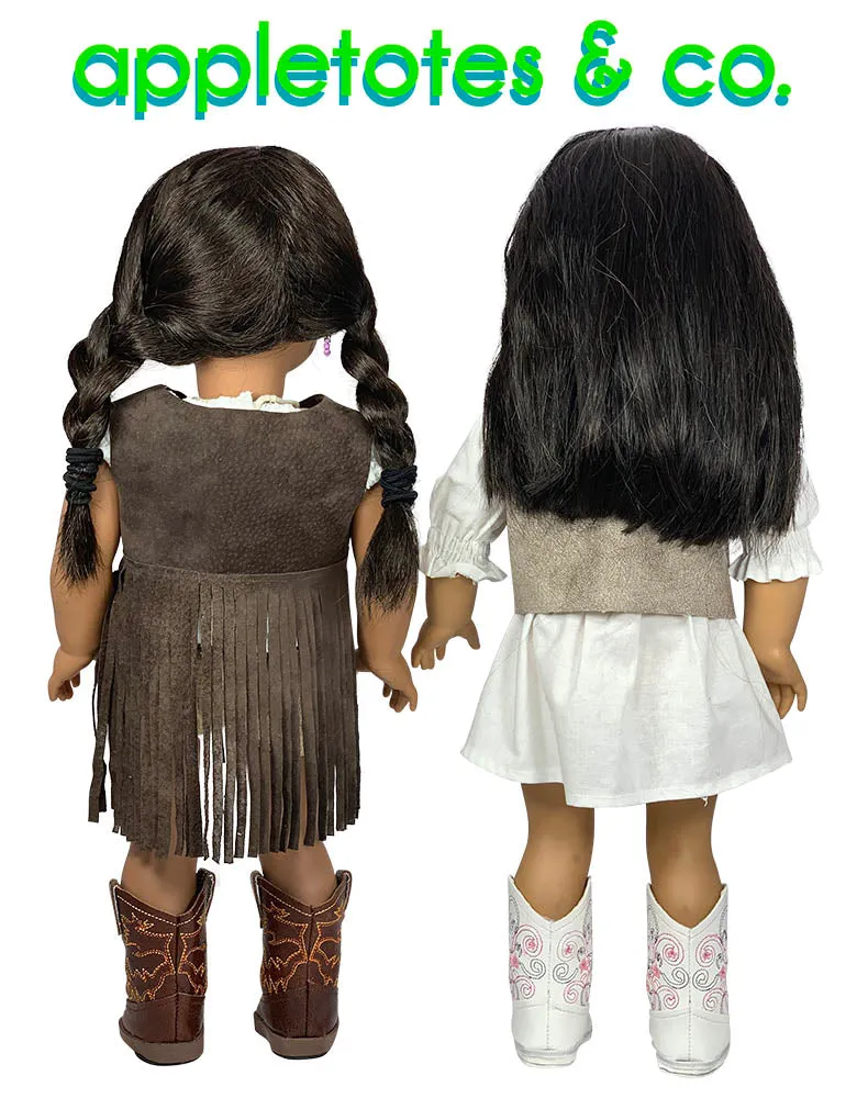 Free Western Vest Sewing Pattern for 18 Inch Dolls