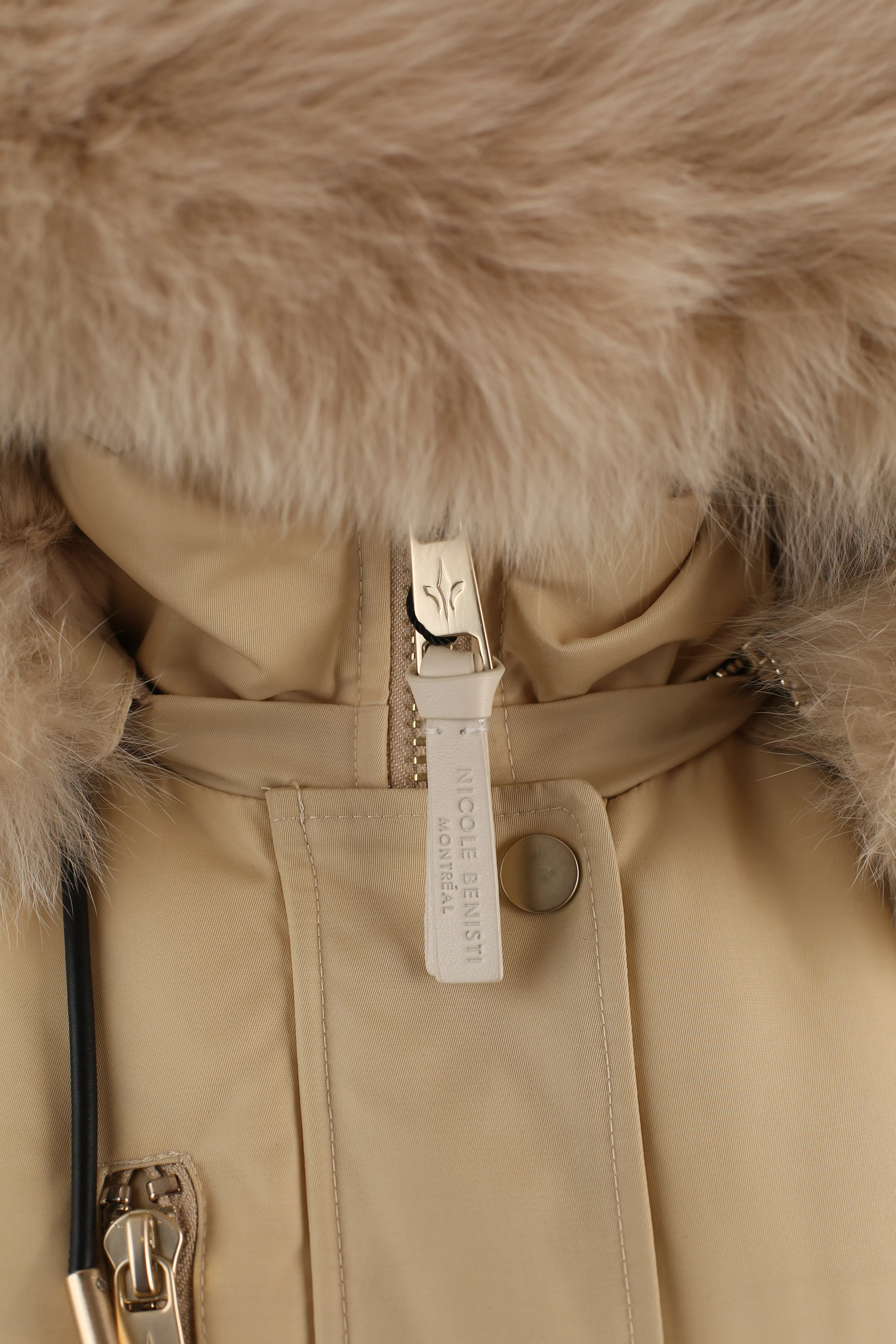 Fur & Down Lined Parka W/ Removable Fur Hood