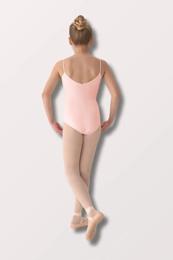 Girls Camisole Leotard - Pink