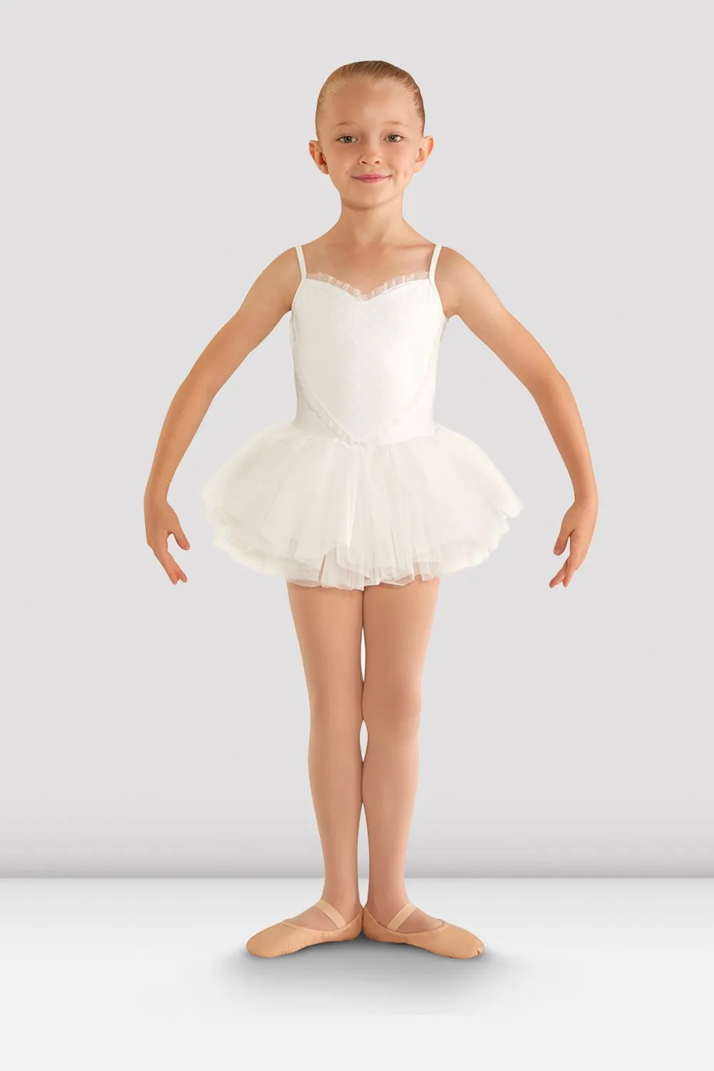 Girls Valentine Tutu Leotard