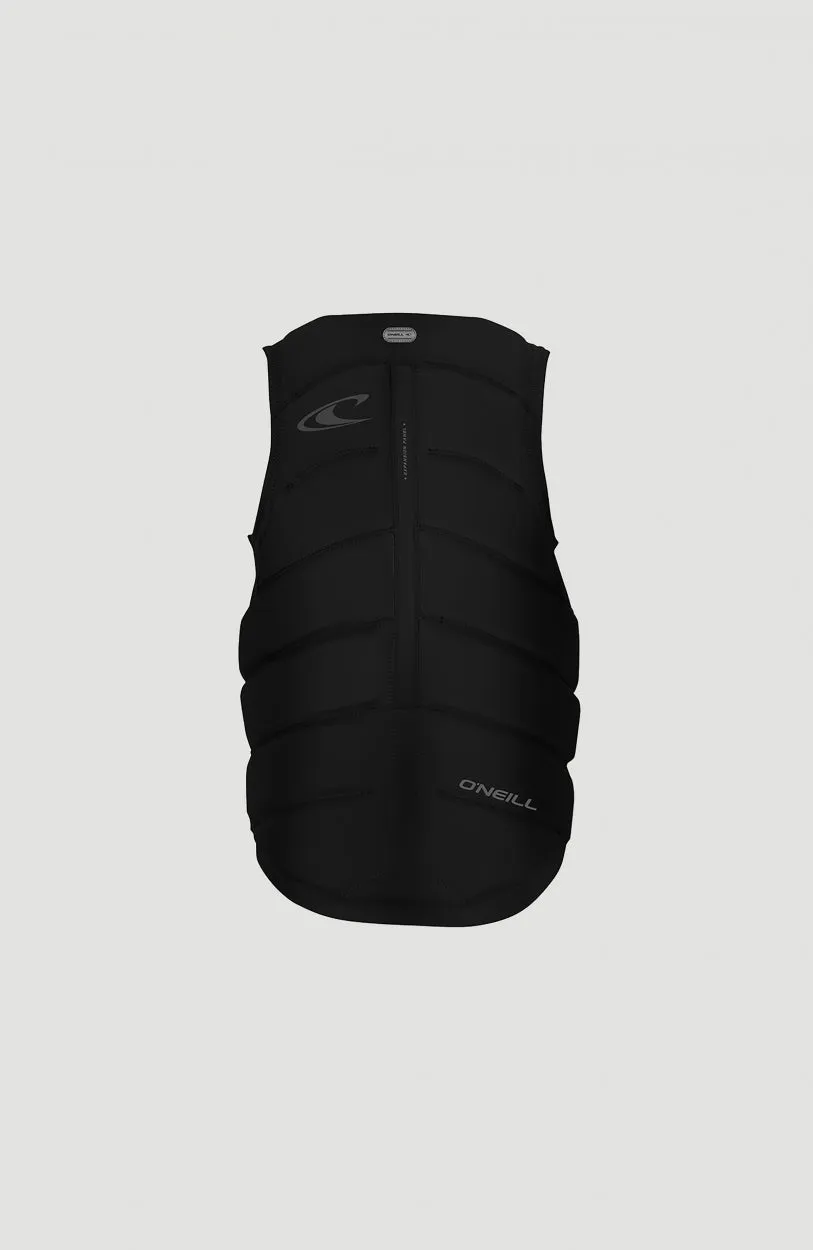 Gooru Tech Front Zip Competition Vest | Black