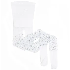 Great Pretenders White Rhinestone Tights